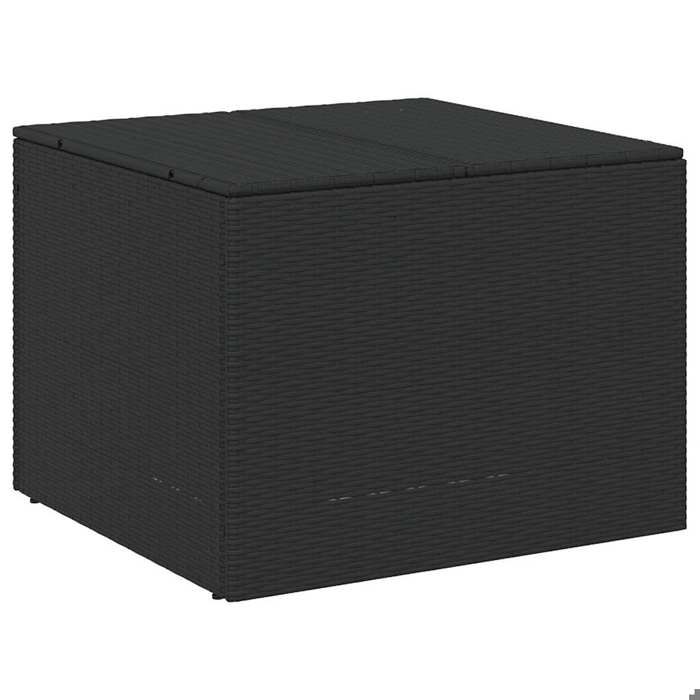 Coffre meuble de jardin Boîte de rangement de jardin noir 291L résine tressée ZENCORE2026 1 36714435