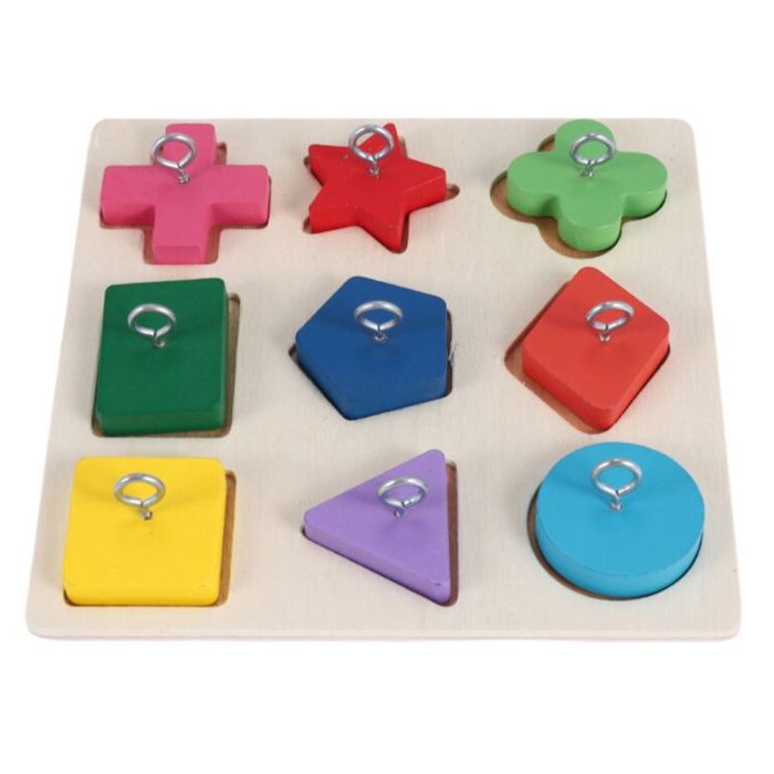 Jouet éducatif pour perroquets puzzle en bois pour petits et moyens perroquets