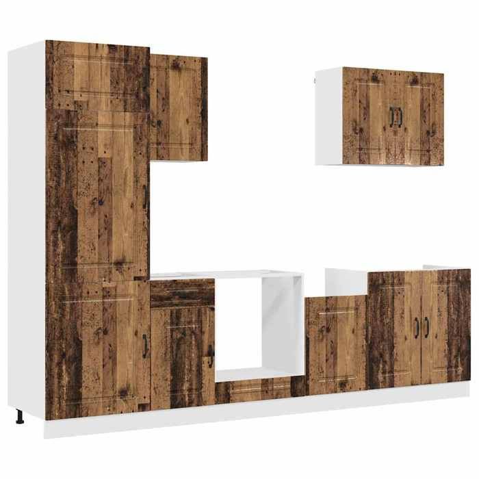 Maison Exclusive - Ensemble darmoires de cuisine 7 pcs Kalmar bois dingénierie