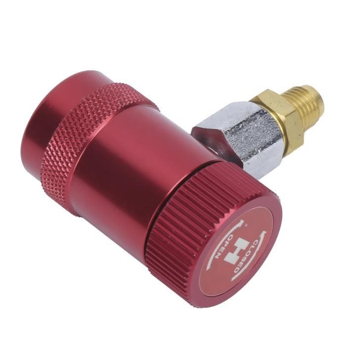 Raccords De Valve Climatisation M10 R-1234YF (lot De 10) - Laiton, Compatible R-134A Et R-12 - Pour Système AC