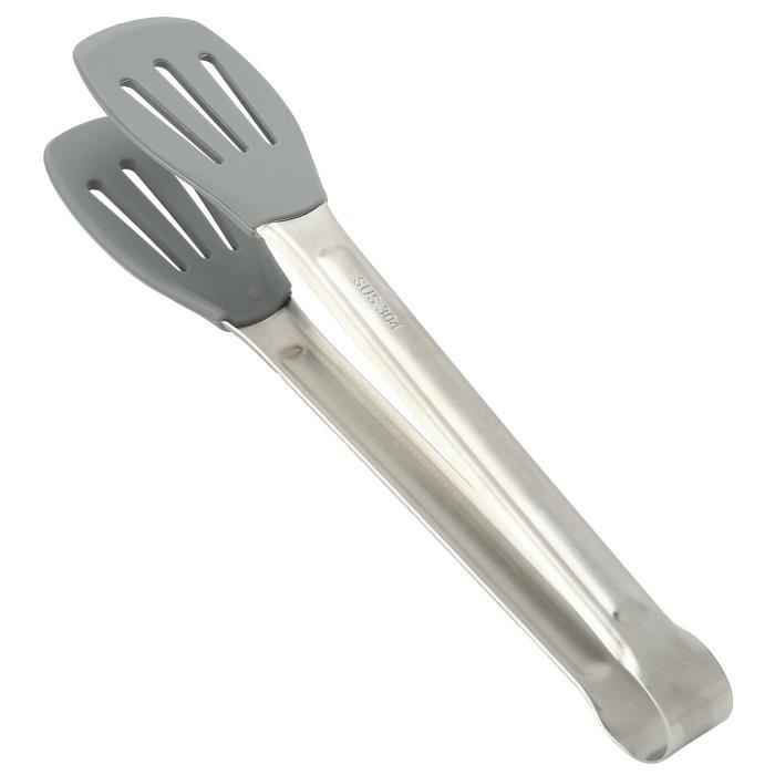 Pinces Barbecue MUCKLILY - Acier Inoxydable - 29 Cm - Résistance Chaleur - Style Moderne