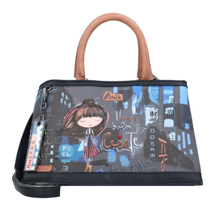 Sac à main - ANEKKE - Anekke Contemporary 37801-221 - Synthétique - Multicolore - Zippée Sac à main - ANEKKE - Anekke Contemporary 37801-221 - Synthétique - Multicolore - Zippée