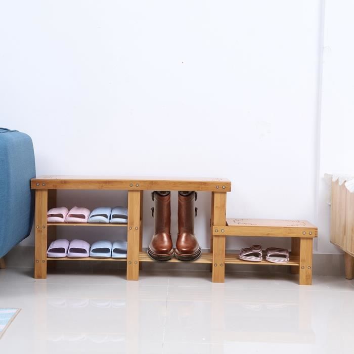 Banc Rangement Chaussures Bancs Rangement Enfants Adultes En Bois