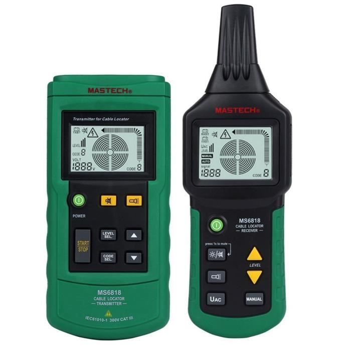Elikliv Detecteur De Cable Electrique 12 400v Ac Dc Professional En Metal Pipe Detecteur De Localisation Testeur De Multifonction Achat Vente Multimetre Detecteur De Cable Electrique Cdiscount