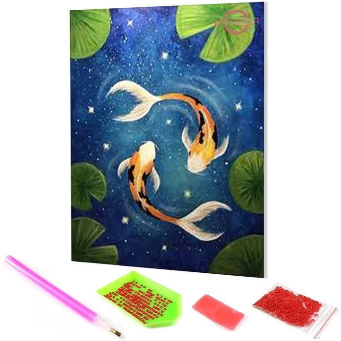 Diamond Painting Grande Point De Croix,Paysage Égéen Diy 5D Broderie