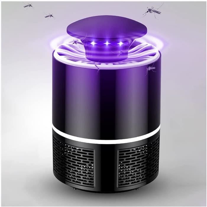 Lampe Anti-moustiques électrique USB - Tueur D'insectes Silencieux, Sans Produits Chimiques, Pour Intérieur Et Extérieur