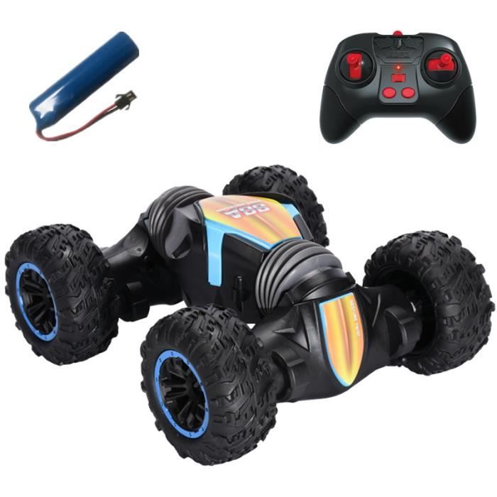 Moto Télécommandée Cascadeuse 1/6 - Auto-équilibrée, Dérive 360°, Gyroscope - 2.4G, 3 Batteries