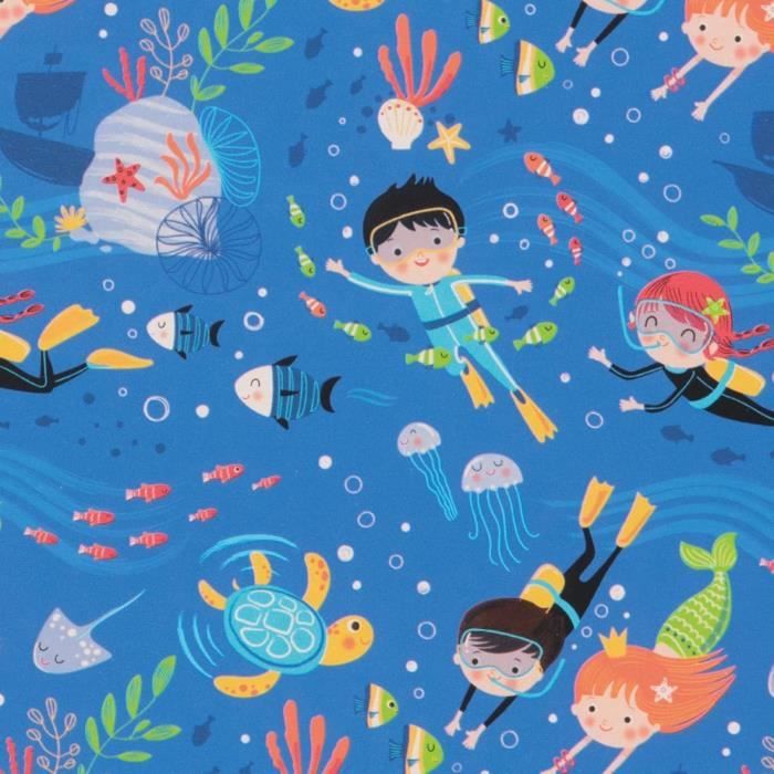 WRAPAHOLIC Papier Cadeau Anniversaire Garçon - 43,2x10m Motif Voiture - Idéal Fête