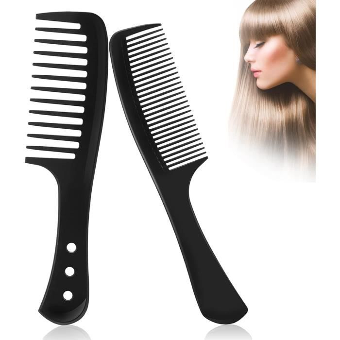 Peigne Géant Rigolo 38 Cm – Accessoire Déguisement Halloween, Farce Et Attrape, Photo Fun, Cheveux Longs, Dents Larges, Costume Géant