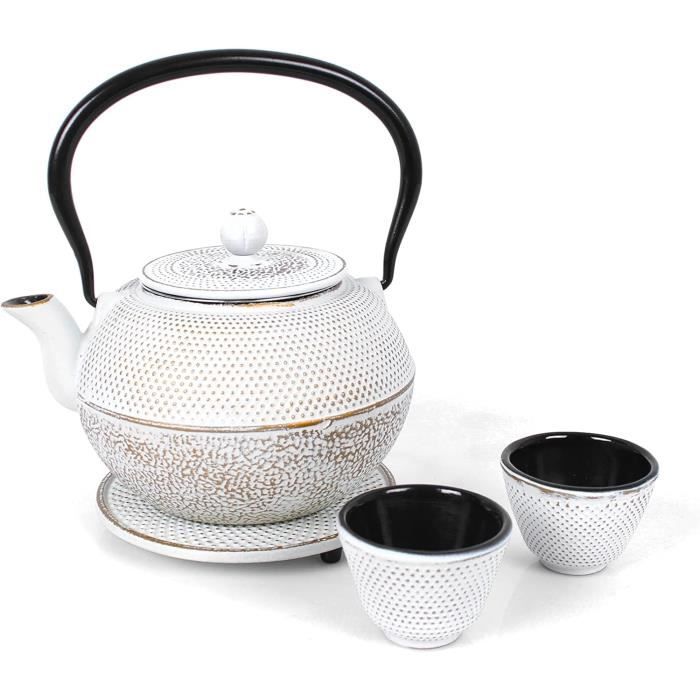 Esschert Design USA Cast Iron Teapot - Calentador de té