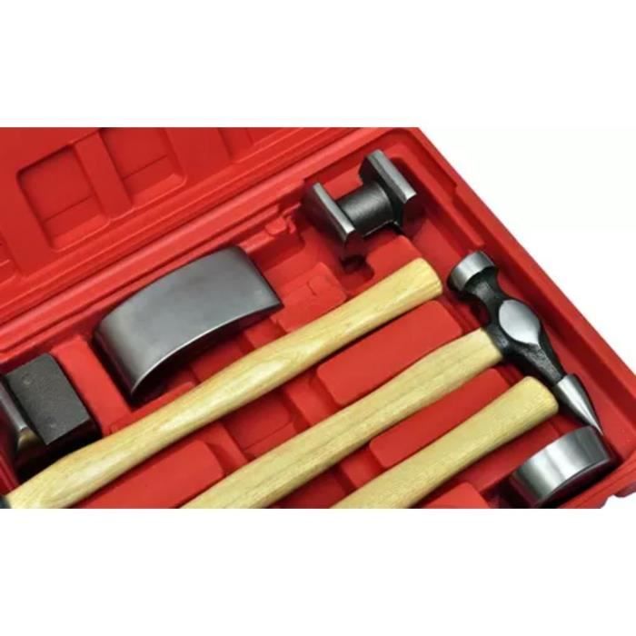 Kit de marteaux de carrosserie de voiture et de bosses 7 pcs-MEE
