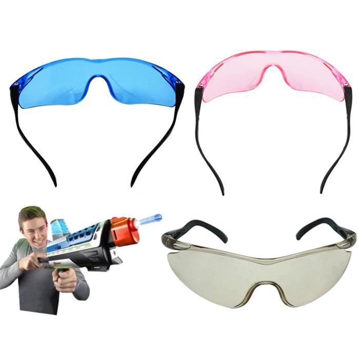 6 pièces jouet pistolet lunettes enfants en plein air airsoft pour nerf  pistolet accessoires protéger les yeux pièces en plastique - Cdiscount Auto
