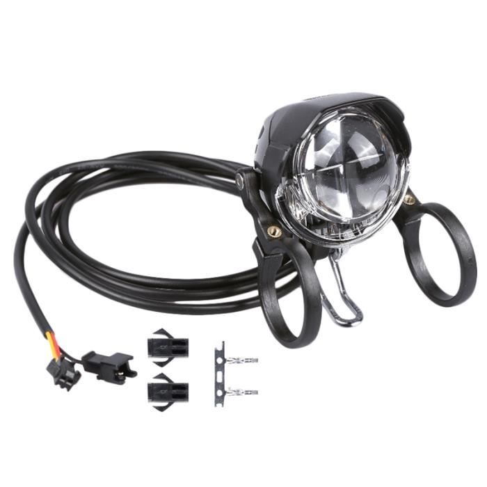 TORCHE PHARE EXTÉRIEUR Réglable Aluminium Alliage Bicyclette Électrique