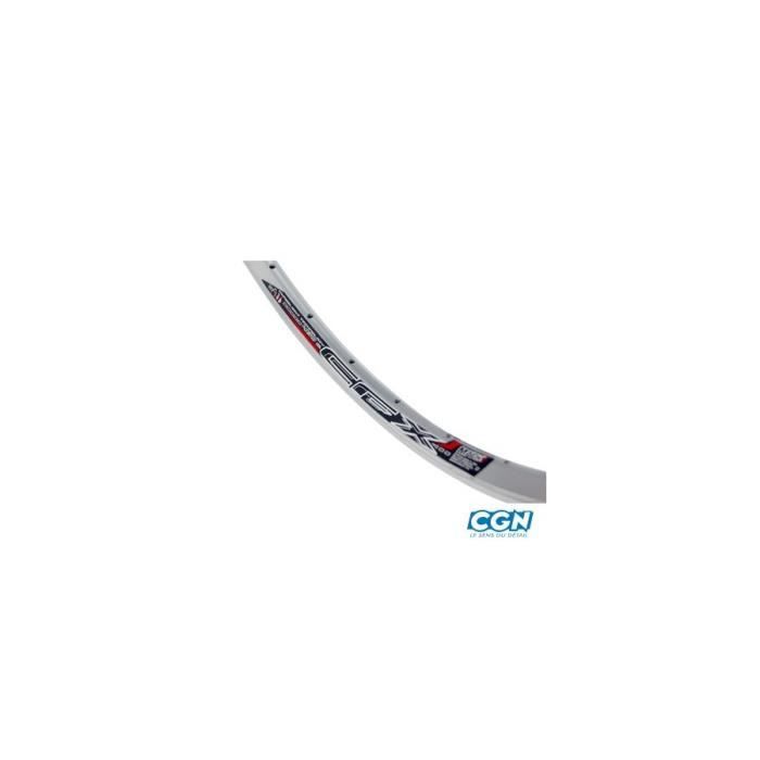 Jante route 700x23 - Mach One - CFX - Aluminium - Double Paroi - Argenté