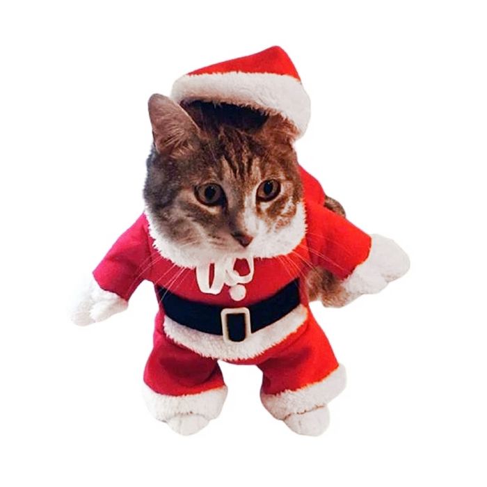 Costume de Noel pour petit chien et chat deguisement vetement