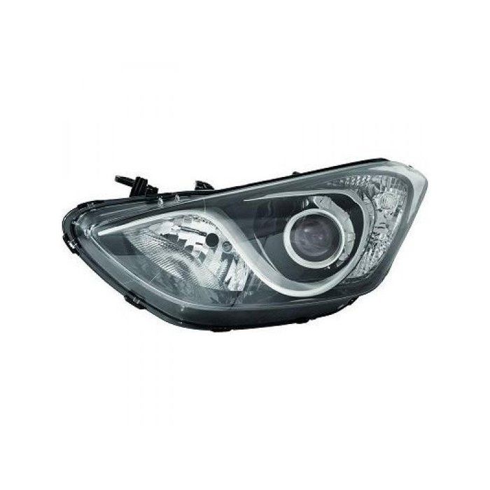 Phare Avant Gauche Chromé H7/H7 Pour Renault Megane 3 Phase 1 (2008-2012) | Réf. OEM 260607449R - 4