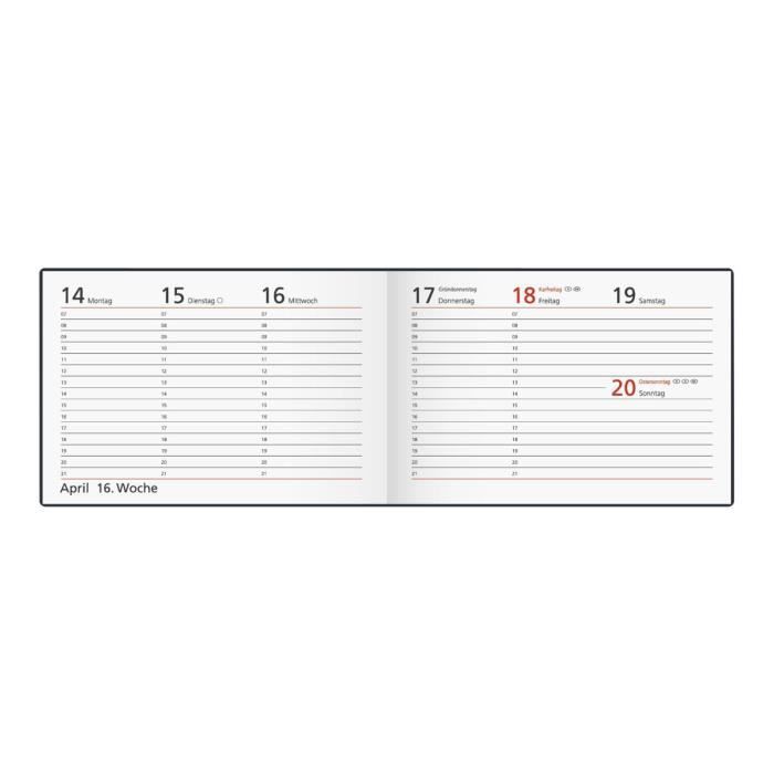 Rido/idé 7017563302 Septimus - Agenda De Bolsillo (2 Páginas = 1 Semana, 152 X 102 Mm, Tapa