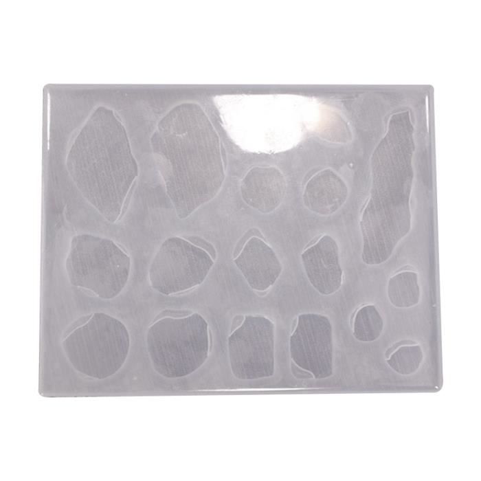 OLYCRAFT 38g 6 Sacs Remplisseurs Résine Géométriques - Charmes Métal Laiton Pour Moules Résine Époxy - Accessoires Fabrication Bijoux