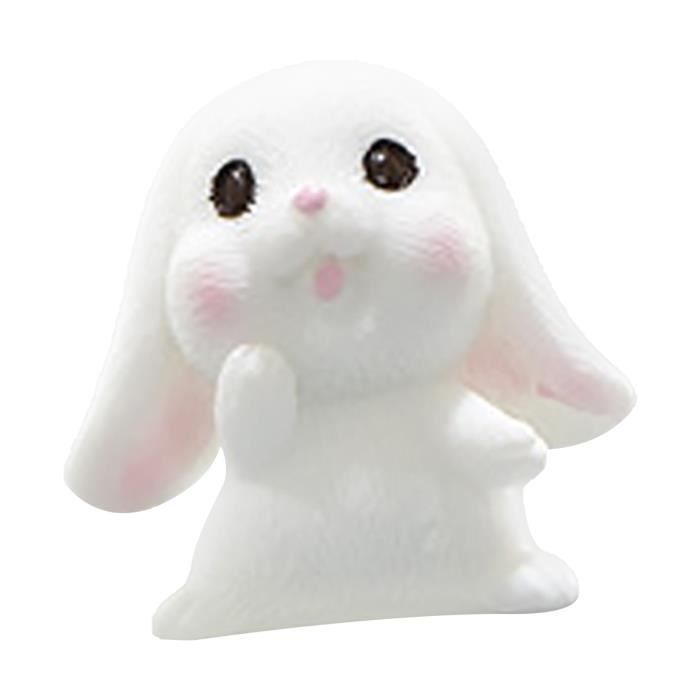 Pot De Fleurs En Résine En Forme De Lapin Créatif De Dessin