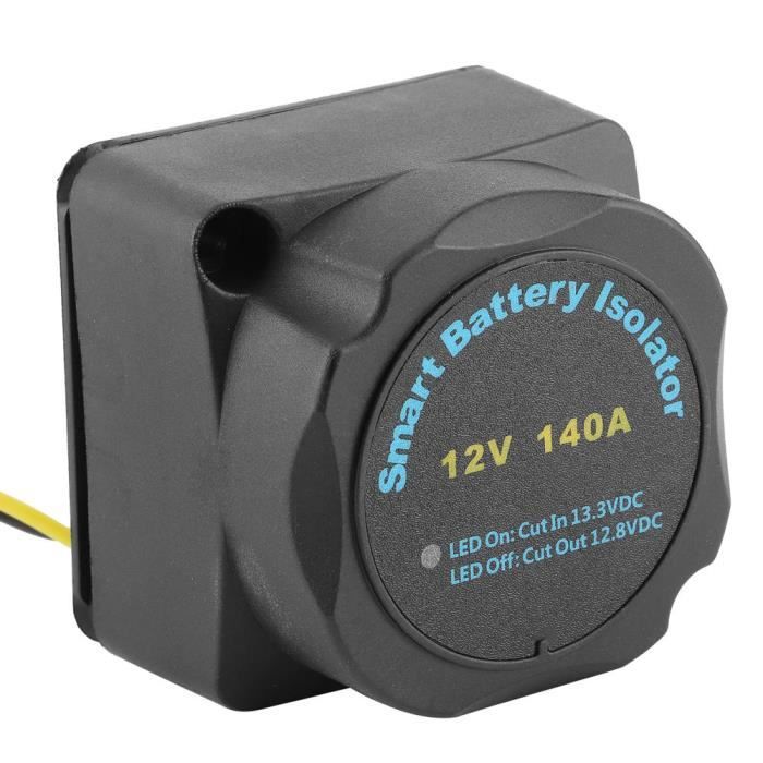 HURRISE relais sensible VSR 12 V Double isolateur de batterie 12V 140A  relais sensible VSR intelligent B0401-00101 adapté pour ATV - Cdiscount Auto