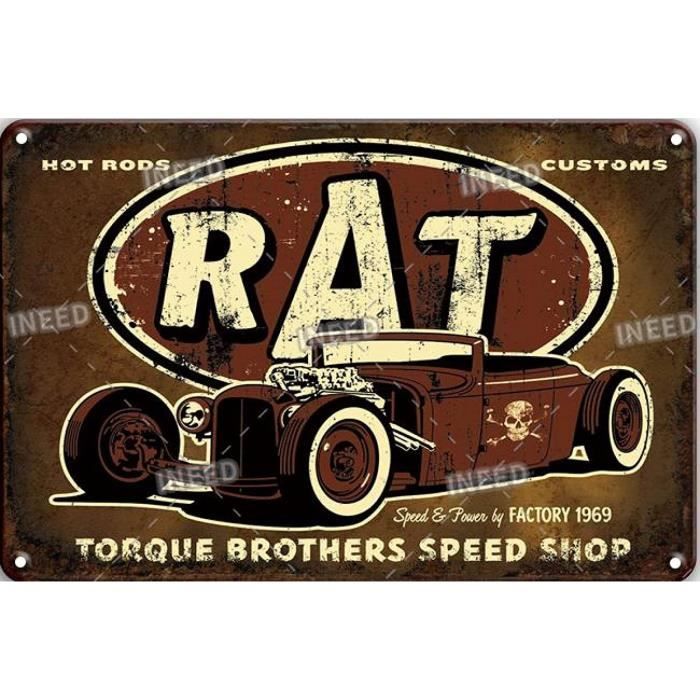Lot De 4 Plaques Métal Vintage Ski 20x30cm - Déco Murale Rétro Pour Bar, Garage, Salon - Résistantes Intempéries