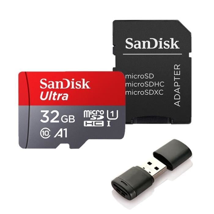 Sandisk - Ultra Lite micro SDHC - 32 Go - Carte Micro SD - Rue du Commerce