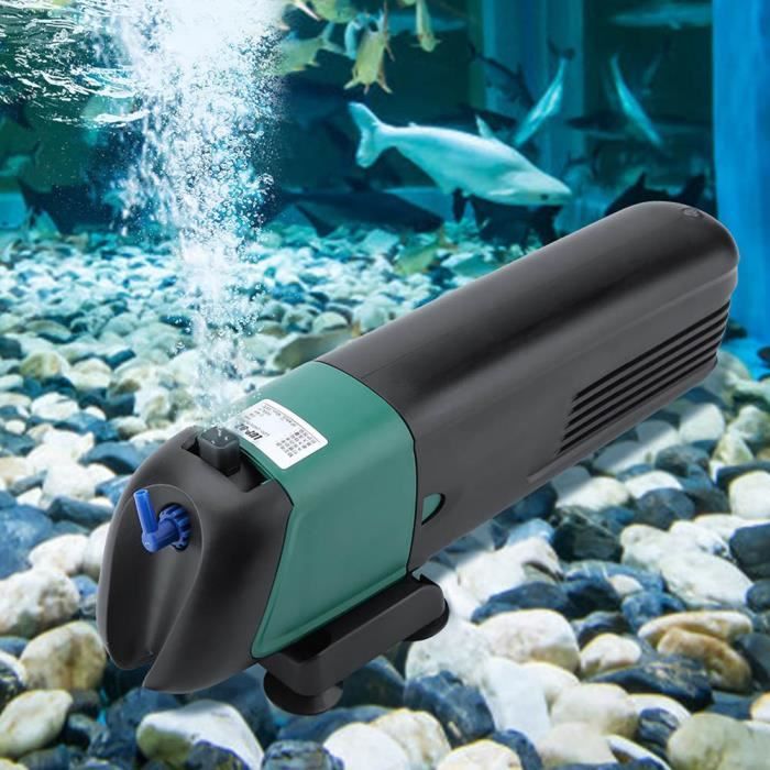 ARAMOX pompe de filtre d'aquarium Filtre d'aquarium lampe