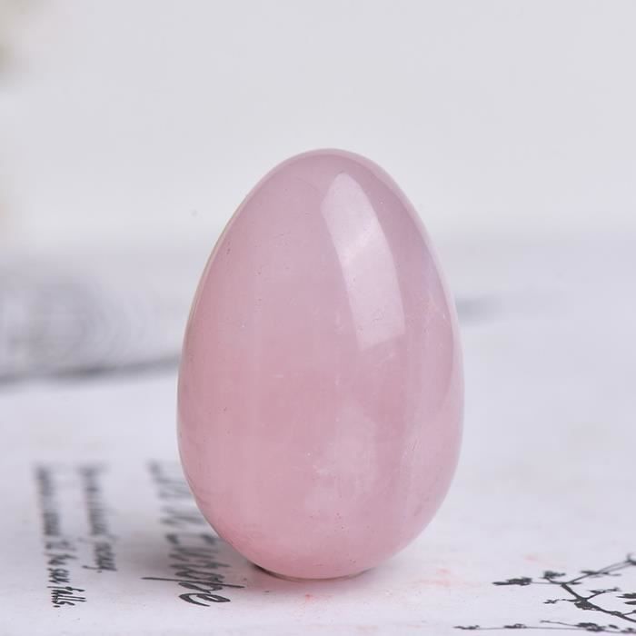 Statuette Chat En Quartz Rose Naturel - Figurine Déco 3.8cm - Pierre De Guérison - Cadeau Zen