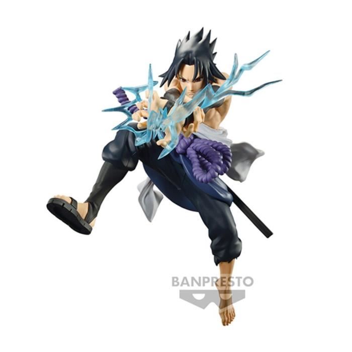 Figurine Banpresto Naruto Shippuden : Uchiha Sasuke [Vibration Stars] 13cm - vue 9