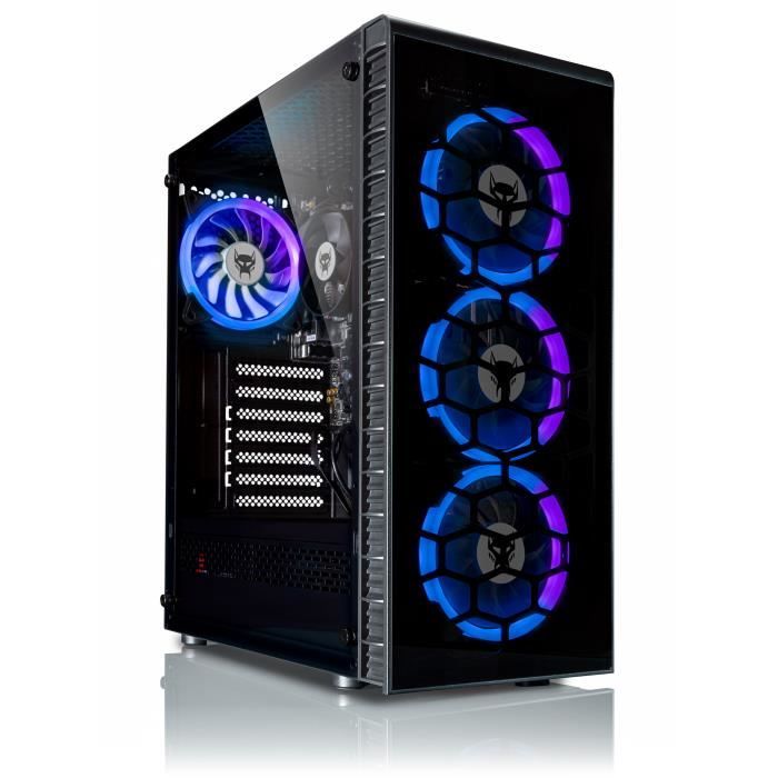 BEASTCOM Q3  Essential Gaming 8 Threads PC Gamer AMD Ryzen 3 4X 400GHz 4K Vega 6 Cœurs 16Go 256Go SSD +1To WiFi Win 11