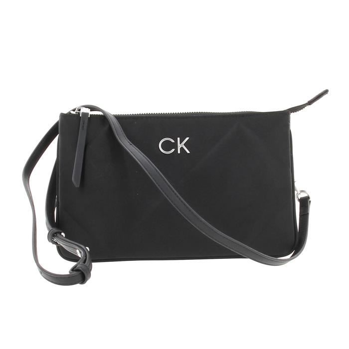 Sac bandouliere fourre tout Re lock quilt crossb Calvin klein