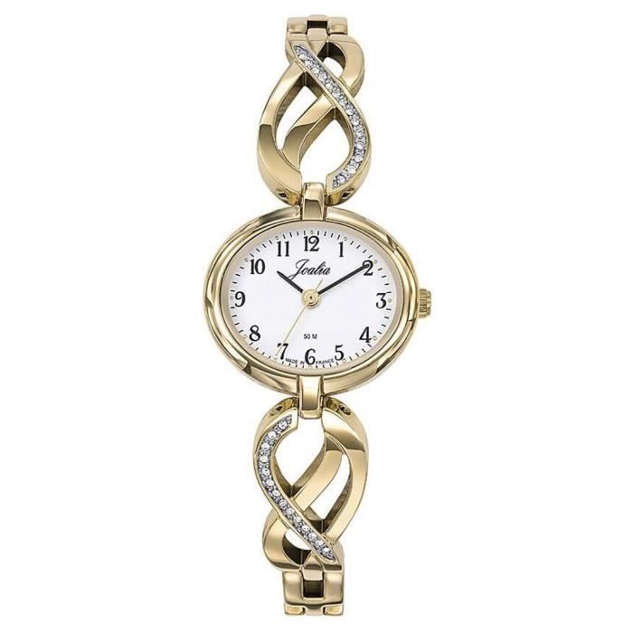 Bracelet acier femme CERTUS Montre Certus Joalia dor e cadran