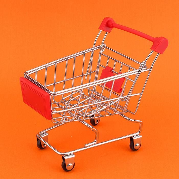 Comparer les prix de Cikonielf Mini caddie Croissance de l'intelligence de perroquet d'oiseau de jouet d'animal familier de chariot de supermarché de