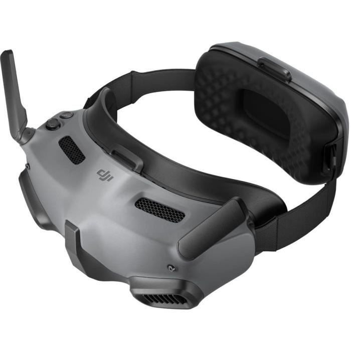 Casque DJI Goggles Integra pour drone - Gris - Accessoire - Caméra intégrée - Télécommandé - 25 min d'autonomie