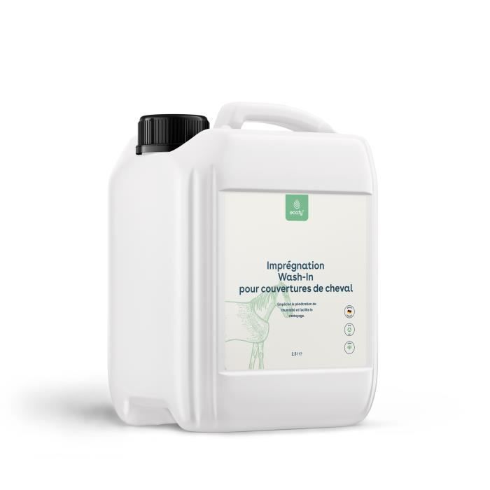 Imperméabilisant Wash-In pour couvertures de cheval - eco:fy - 2,5 litres