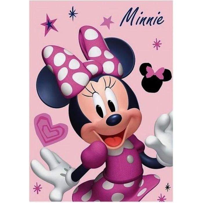 Couverture Disney Mickey et Minnie . 100 x 140,1 Goplnma couverture polaire surdimensionnée pour adultes et enfants plaid Mickey Mouse Minnie