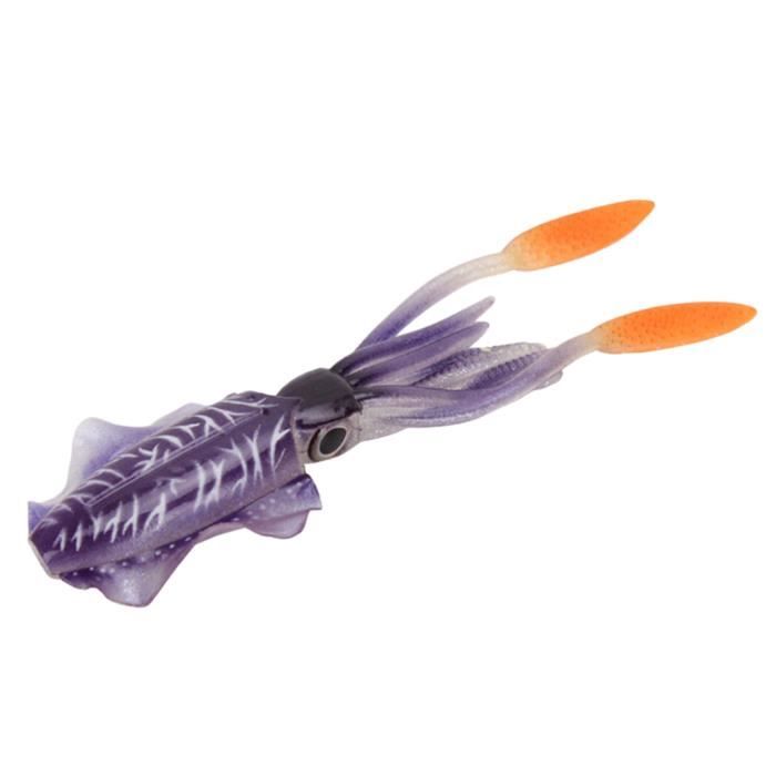 Leurre de calmar - SURENHAP - 20 pièces - PVC non toxique - Couleur