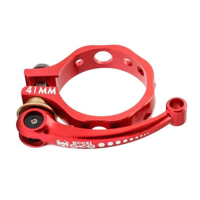 5 Pièces Collier De Tige De Selle De Vélo,Pince Selle Velo En Alliage D'Aluminium Pince Clip De Tube Siège Fixation Serrage De Selle Pour Tige De Selle Vtt Vélo De Route Bicyclette