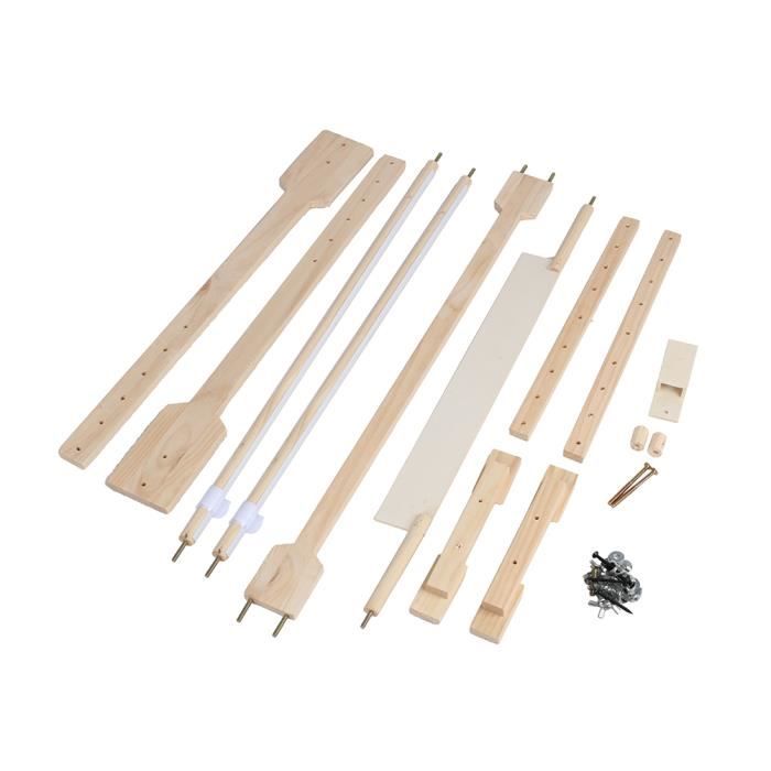 WDSOPK Cadre De Point De Croix, Tapisserie En Bois, Support De Cadre De Broderie, Outil De Couture Au Point De Croix