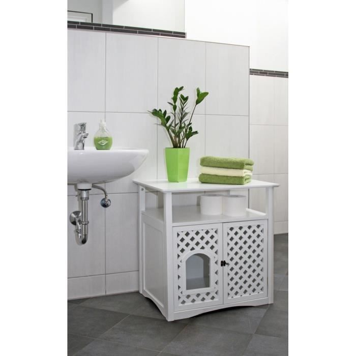 Kerbl Armoire Pour Toilette A Chat Cdiscount Animalerie