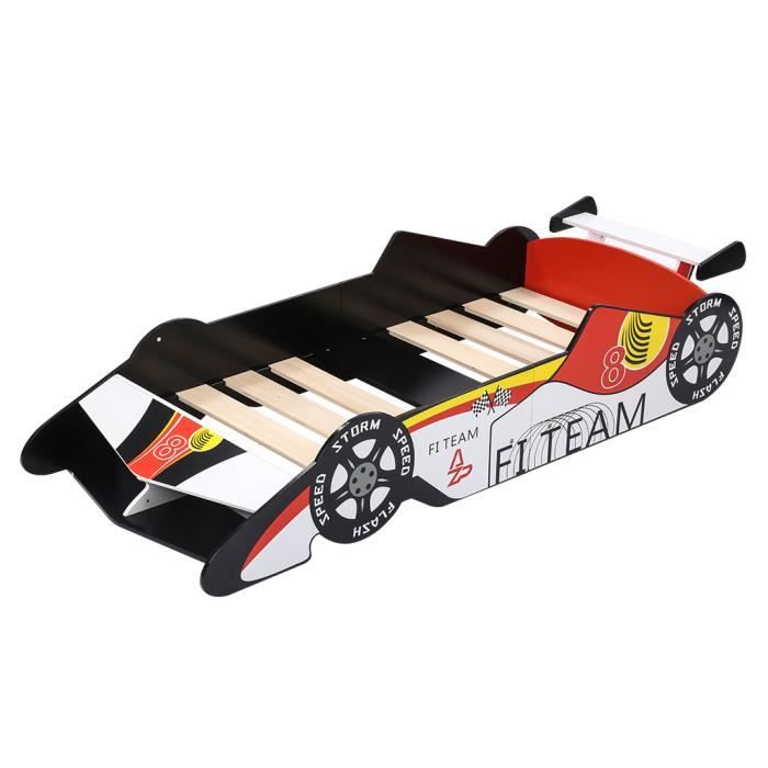 Langria Lit Enfant Voiture Formule 1 Chambre Noir Achat Vente