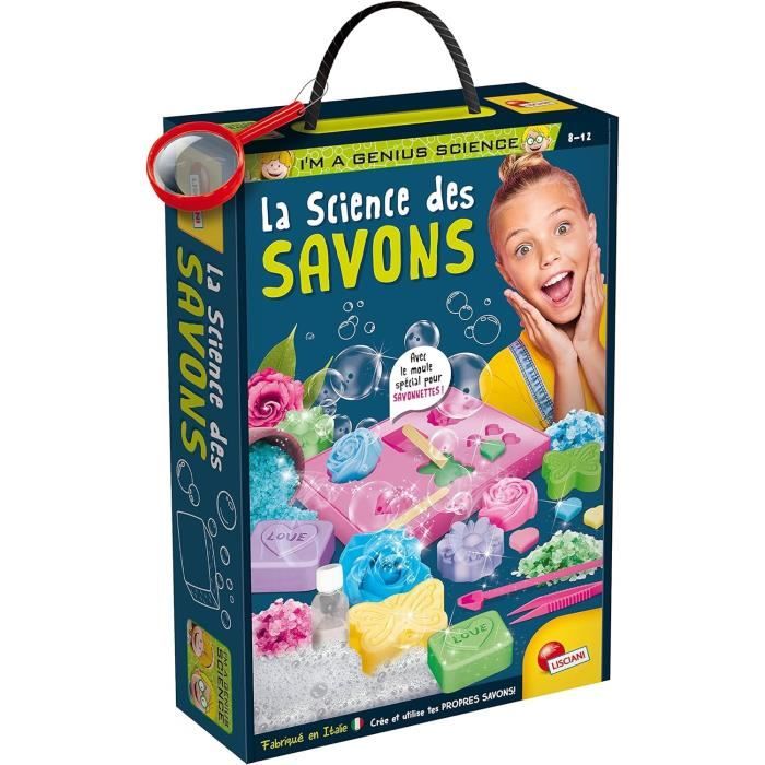 Kit de création de savons personnalisés Génius Science LISCIANI