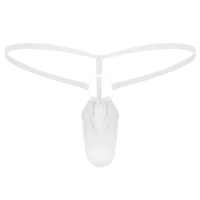 String Homme IEFIEL - Taille S-3XL - T-Back - Bulge Pouch - Micro ...