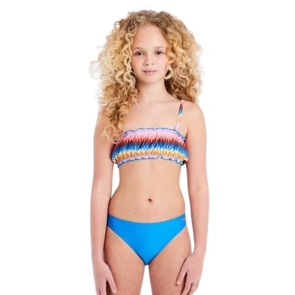 Maillot de bain 2 pieces bandeau fille Protest Prtclaud palaceblue 12 ans