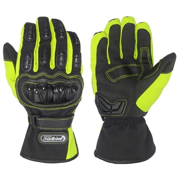 Gants Moto Vélo Sport Gants Été Moto Gants Vert