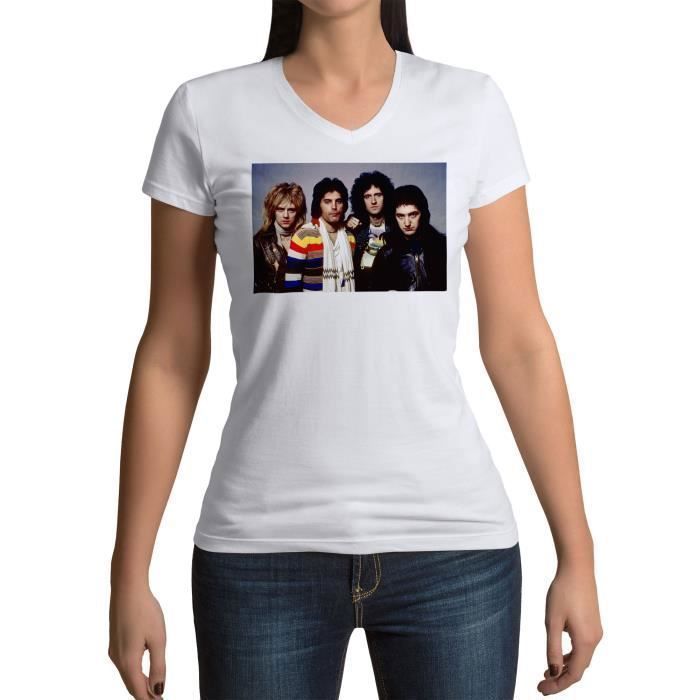 Tee shirt new arrivals femme queen groupe