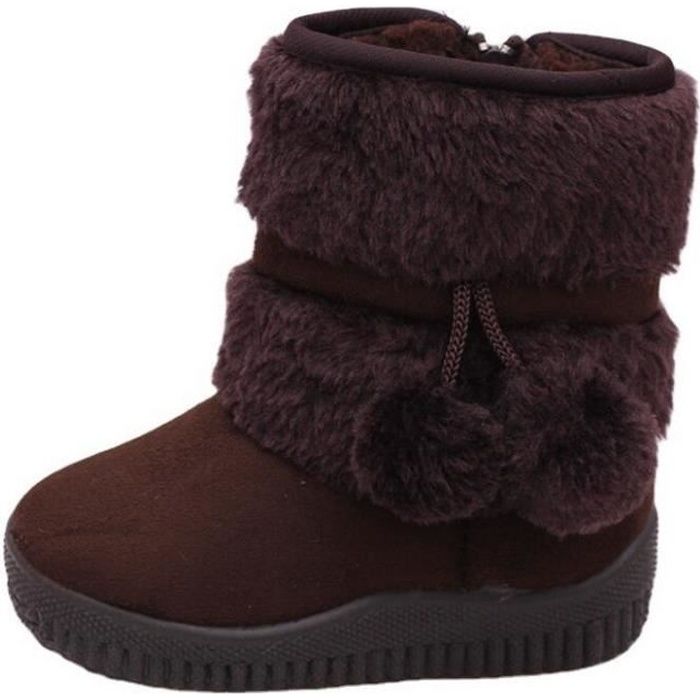 botte enfant neige