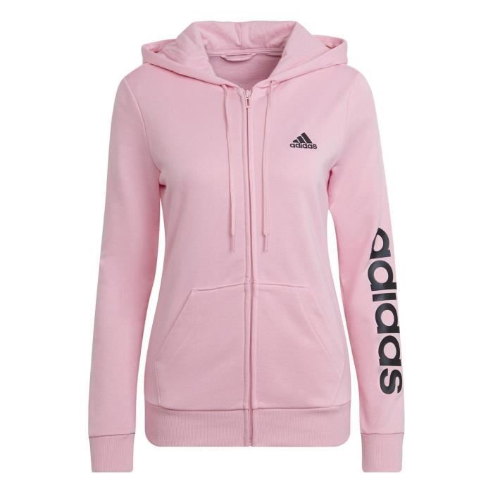 DOUDOUNE ADIDAS LIN FT VESTE A CAPUCHE POUR FEMME ROSE HD1693 Rosa Cdiscount Pret a Porter