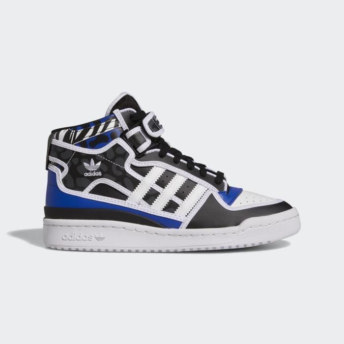 ADIDAS FORUM MID W SNEAKERS BIANCO NERO DONNA GV8053 (40-2-3 - BIANCO)  Bianco - Cdiscount Chaussures