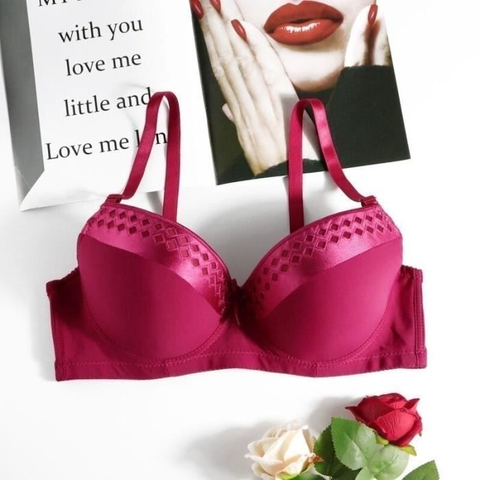Soutien-gorge,Sous Vêtements Push Up Sexy pour Femme,Soutien Gorge ...